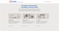 Desktop Screenshot of hpc.masc.nl